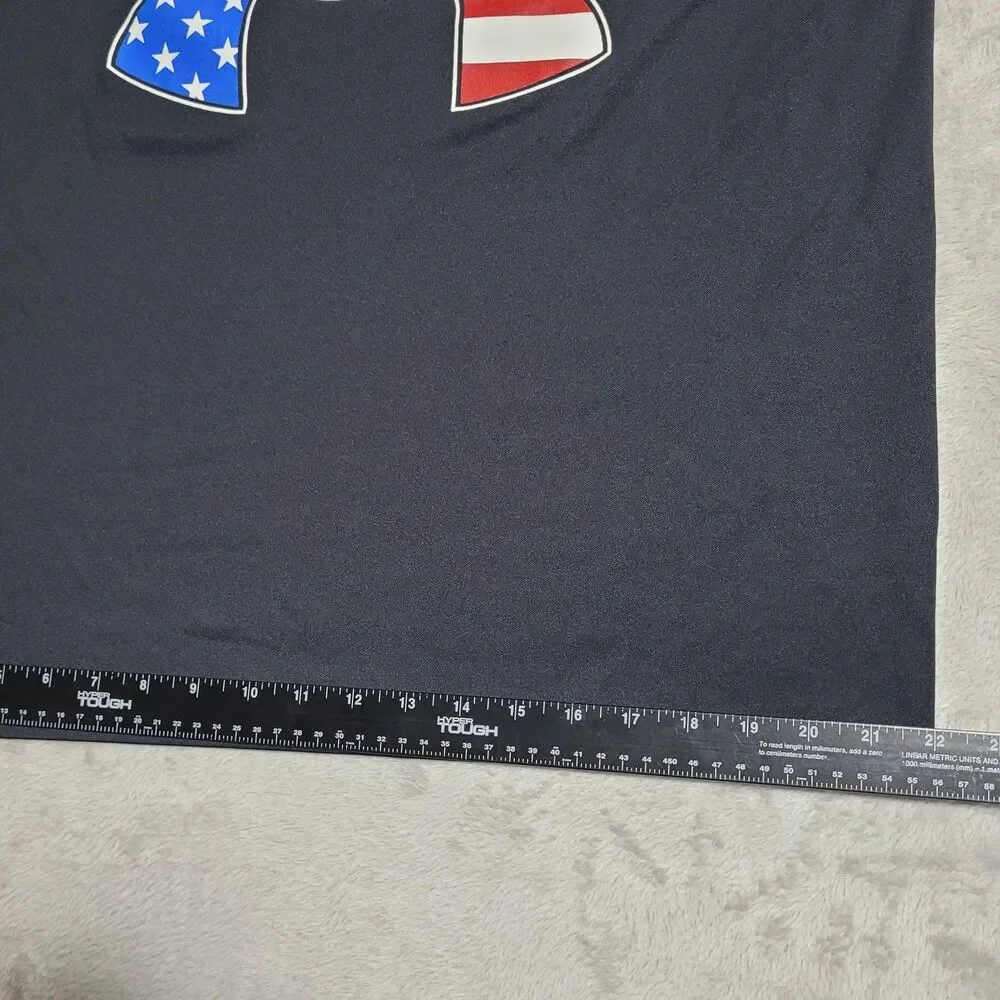 South Carolina Gamecocks Shirt Mens Large Black NCAA Football Under Armour Tee - Picture 5 of 10